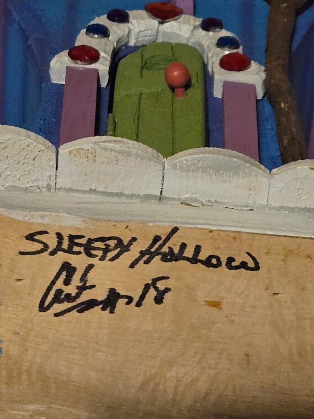 Sleepy Hollow Handmade Birdhouse NWOT - Picture 3 of 3
